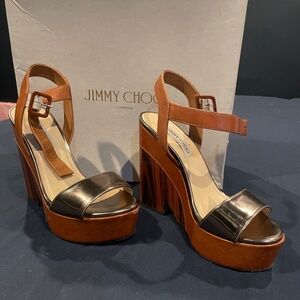 Jimmy Choo’s wedges